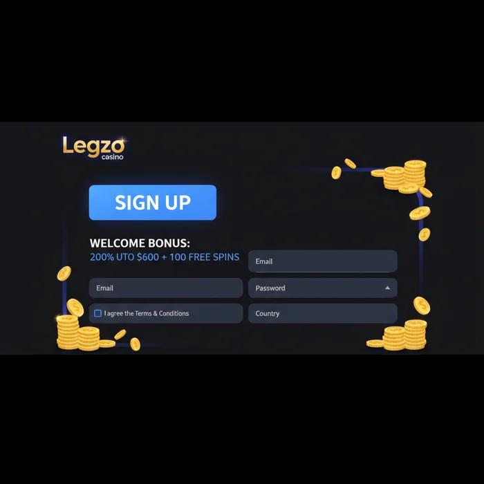 Legzo Casino Signup